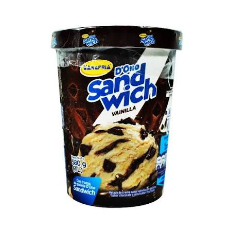 HELADO D'ONOFRIO VAINILLA 1L